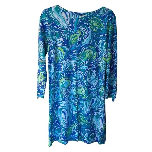 Lilly Pulitzer 100% Pima Cotton Printed Dress – Long Sleeves – Size XS - Picture 5 of 8
